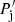 $ P_{\rm{j}}^\prime $