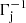 $ \Gamma_{\mathrm{j}}^{-1} $
