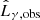 $ \hat{L}_{\gamma,\mathrm{obs}} $
