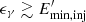 $\epsilon_\gamma \gtrsim E^{\prime}_\mathrm{min,inj} $
