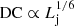 $ {\rm DC} \propto L_\mathrm{j}^{1/6} $