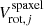 $ V_{\mathrm{rot},j}^{\mathrm{spaxel}} $
