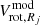 $ V_{{\rm rot},R_j}^{\rm mod} $