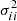 $ \sigma^2_{ii} $