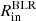 $ R_{\mathrm{in}}^{\mathrm{BLR}} $