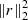 $ \left\| r \right\|_2^2 $