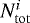 $N_{\mathrm{tot}}^i$