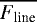$\overline{F_{\textrm{line}}}$
