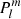 $ P_{l}^{m} $