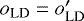 $o_{\textrm{LD}}=o_{\textrm{LD}}&#x0027;$