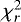 $\chi^2_r$