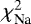 $\chi^2_{\textrm{Na}}$