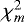 $\chi^2_m$