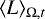$\langle L \rangle_{\Omega,t}$