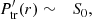 $$ \begin{aligned} P^{\prime }_{\rm tr}(r)&\sim&S_0, \end{aligned} $$