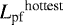 ${L_{\textrm{pf}}}^{\textrm{hottest}}$