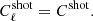 $$ \begin{aligned} C_{\ell }^\mathrm{shot}= C^\mathrm{shot}. \end{aligned} $$