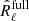 $ \hat{R}_\ell^{\mathrm{full}} $