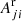 $ A_{ji}^{\mathrm{r}} $