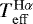 $T_{\mathrm{eff}}^{\mathrm{H}\alpha}$