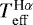 $T_{\mathrm{eff}}^{\textrm{H}\alpha}$