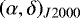 $(\alpha,\delta)_{J2000}$