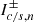 $ I_{c/s,n}^{\pm} $