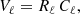 $$ \begin{aligned} V_\ell = R_\ell \, C_{\ell }, \end{aligned} $$