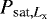 $P_{\textrm{sat}, L_{\textrm{x}}}$
