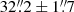 $ 32{{\overset{\prime\prime}{.}}}2\pm1{{\overset{\prime\prime}{.}}}7 $