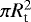$\pi R_{\textrm{t}}^2$