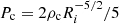 $ P_{\mathrm{c}}=2\rho_{\mathrm{c}}R_{i}^{-5/2}/5 $