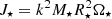 $ J_\star=k^2M_\star R_{\star}^{2}\Omega_\star $