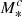 $ M_{\ast}^c $
