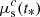$ \mu_{\rm s}^c(t_{\ast}) $