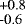 $^{\textrm{&#x002B;0.8}}_{\textrm{-0.6}}$