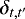 $\delta_{t,t^{\prime}}$