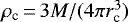 $\rho_{\textrm{c}}\,{=}\,3M/(4\pi r_{\textrm{c}}^3)$