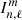 $ I_{n,\ell}^{m} $