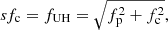 $$ \begin{aligned} s f_{\rm c} = f_{\rm UH} = \sqrt{f_{\rm p}^2 + f_{\rm c}^2}, \end{aligned} $$