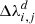 $ \Delta\lambda^d_{i,j} $