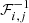 $ \mathcal{F}^{-1}_{i,j} $
