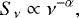 \begin{equation*}S_{\nu}\propto\nu^{-\alpha}, \end{equation*}