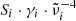 $ S_i\cdot \gamma_i\cdot\tilde\nu_i^{-4} $