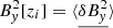 $ B_{\mathit{y}}^2 [z_i]= \langle \underline{\delta B_{\mathit{y}}^2} \rangle $