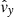 $ \hat{\mathit{v}}_{\mathit{y}} $