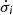 $ \dot{\sigma}_i $