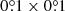 $ 0{{\overset{\circ}{.}}}1\times0{{\overset{\circ}{.}}}1 $