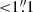 $ { < }1{{\overset{\prime\prime}{.}}}1 $