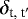 $\delta_{\textrm{t, t}^{\prime}}$